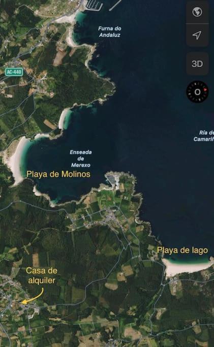 Lugar Do Curro, San Martino De Ozon Villa Muxia Exteriör bild